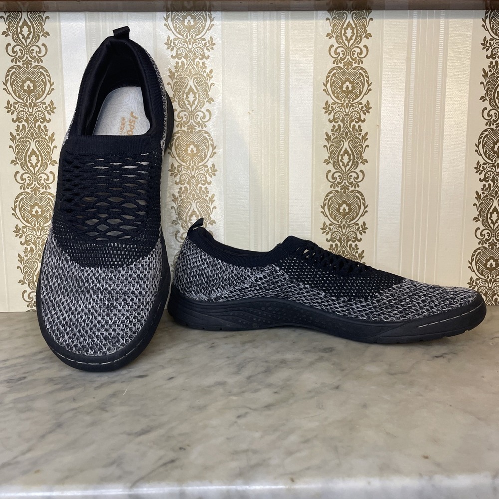 Vegan Walking Shoe 9.5M J•sport Memory Foam Footbed‎ Breathable Mesh